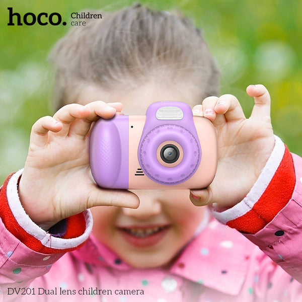 📸 Hoco Dual Camera DV201 – Kids Digital Camera with HD Video, Fun & Easy Photography 🎥✨