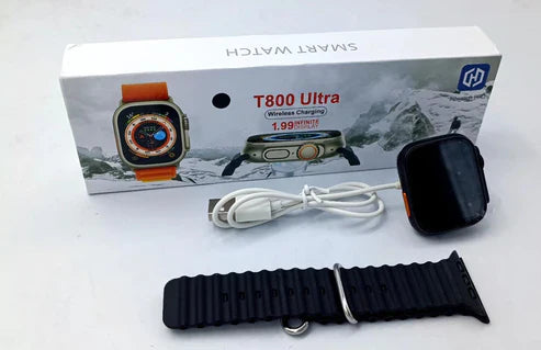 T800 Ultra Smartwatch 1.99" ⌚ – Bluetooth Call | Fitness Tracking | Long Battery | Sports Modes